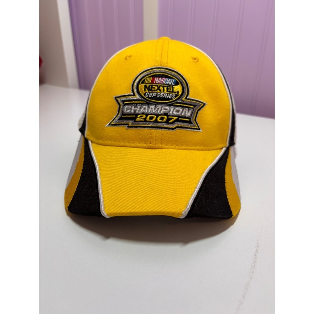Nascar Nextel Cup Series 2007 Champion Jimmy Johnson Trucker Hat